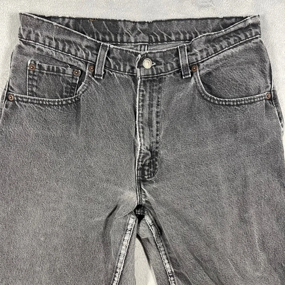 Levi's‎ 560 Jeans Mens 33(30)x32(30.5) Charcoal Grey Relaxed Fit Tapered Vintage